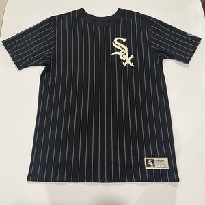 New Era, T-Shirt, Chicago White Sox, Black, White & Grey